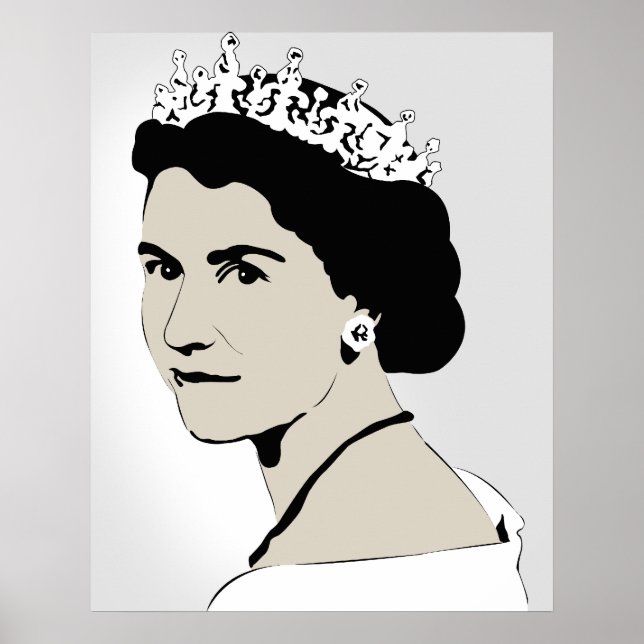 queen elizabeth poster (Front)