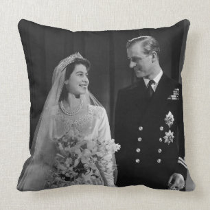Queen Elizabeth - Royal Wedding Cushion