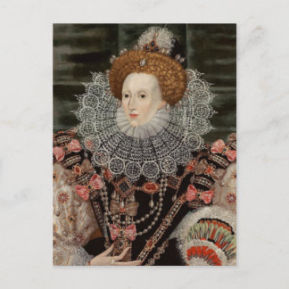 Queen Elizabeth the 1st POSTCARD