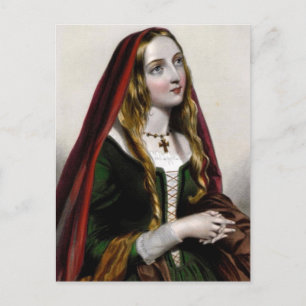 Queen Elizabeth Woodville Postcard