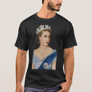 Queen Elizabeth's II British Crown Majesty Queen E T-Shirt