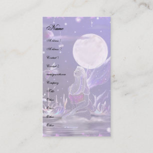 Queen Fairy template Business Card