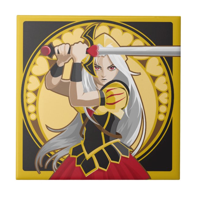 Queen fo Hearts Tile (Front)