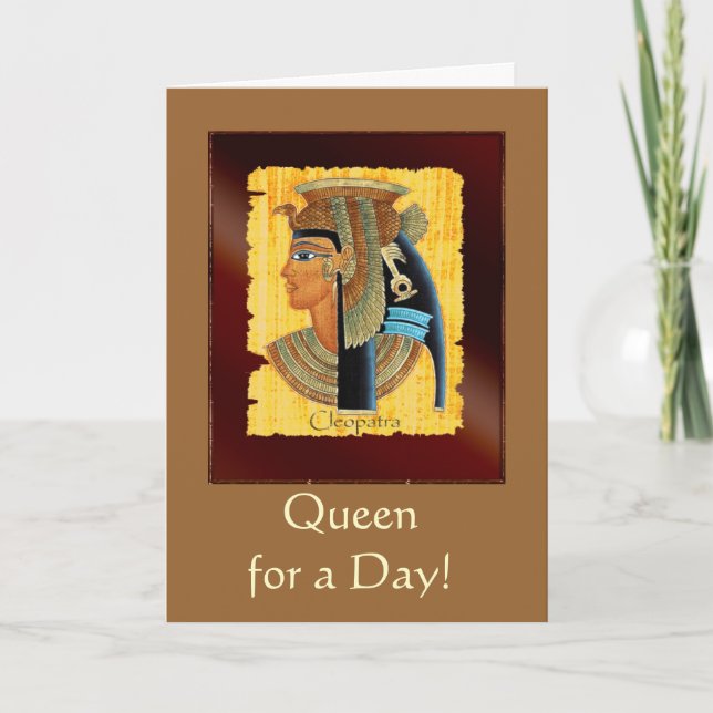 "Queen for a Day!" Mother's Day Cards (Front)