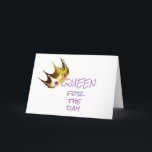 ***QUEEN*** FOR THE DAY (ON YOUR BIRTHDAY) CARD<br><div class="desc">YOU ARE QUEEN FOR THE DAY ON YOUR BIRTHDAY (MY QUEEN) AND WHAT A LOVING CARD TO GIVE OR SEND HER FOR SURE!!! THANK YOU FOR STOPPING BY 1 OF MY 8 STORES!!!!!</div>