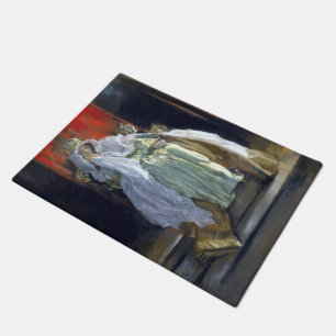 Queen Gertrude (by Edwin Austin Abbey) Doormat