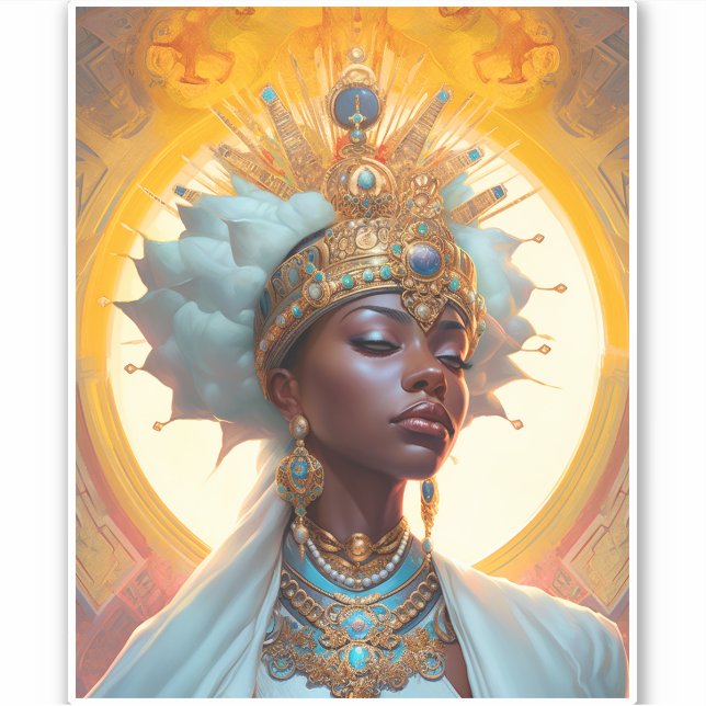 Queen Goddess Fantasy Art (Front)