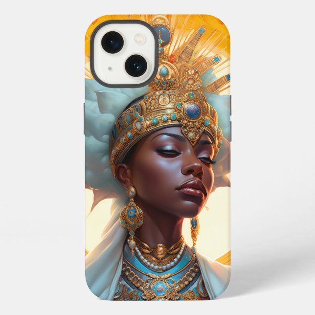 Queen Goddess Fantasy Art iPhone Case (Back)