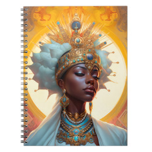 Queen Goddess Fantasy Art Notebook