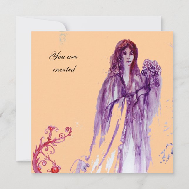 QUEEN GUINEVERE INVITATION (Front)