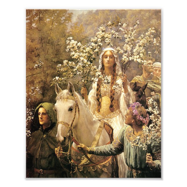 Queen Guinevere Maying Print (Front)