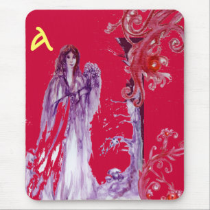 QUEEN GUINEVERE MONOGRAM MOUSE PAD