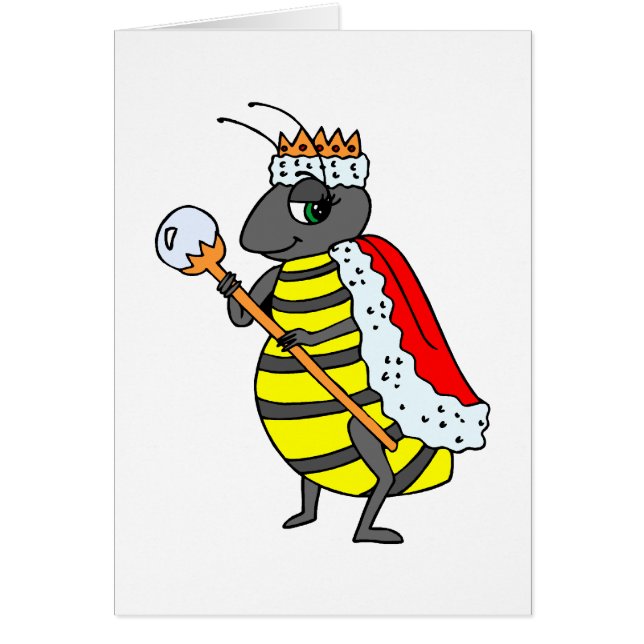Queen Honeybee | Diva Cartoon (Front)