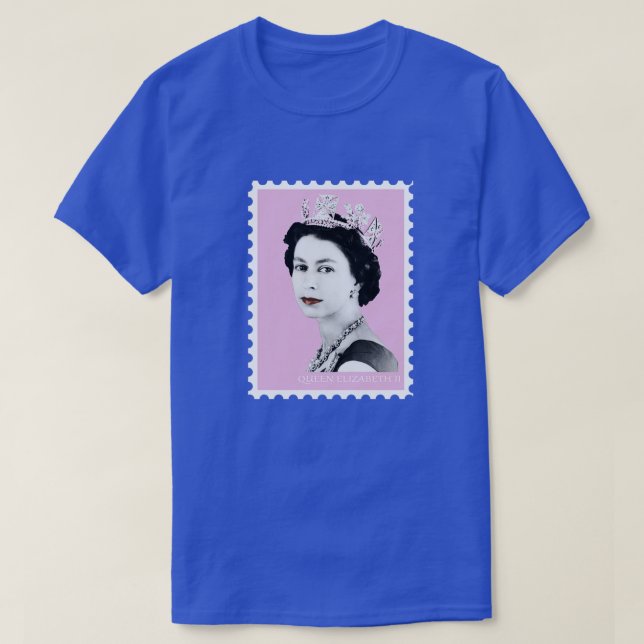 Queen II - ElizabethS England - Queen of England ( T-Shirt (Design Front)
