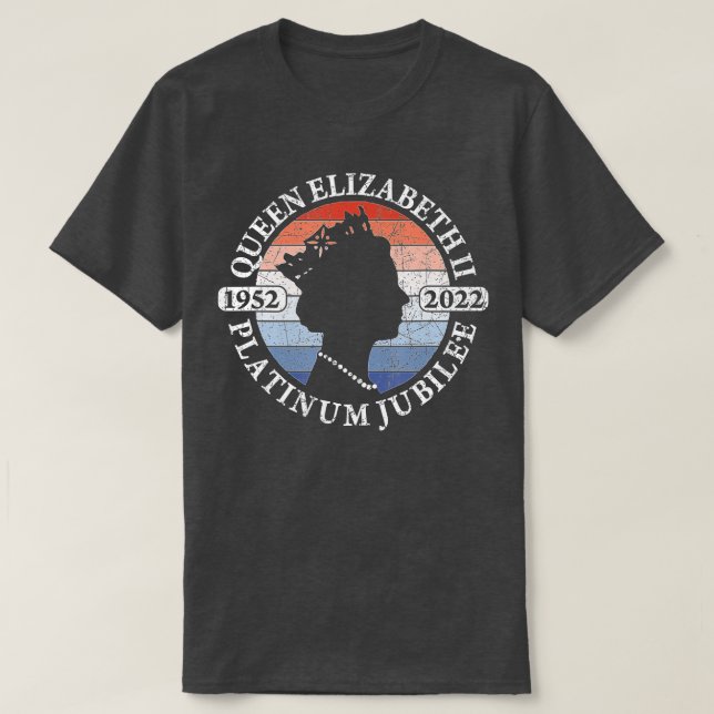Queen II - ElizabethS England - Queen of England ( T-Shirt (Design Front)