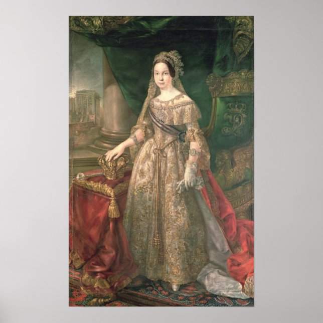 Queen Isabella II  1843 Poster (Front)