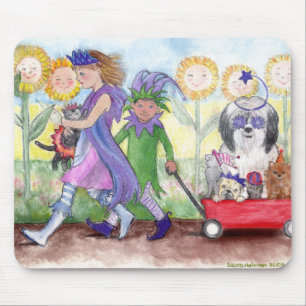 Queen Isabella & Jester Todd Mouse Pad