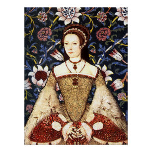 Queen Katherine Parr of England Portrait Poster