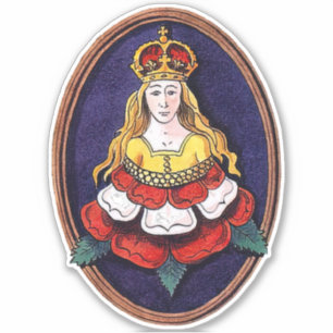 Queen Katherine Parr Royal Badge Tudor Rose