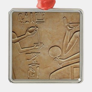 Queen Kawit at her toilet Metal Tree Decoration