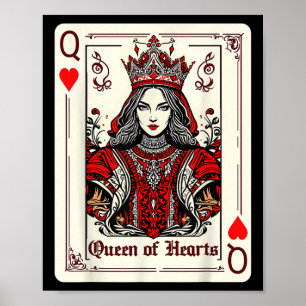Queen King Of Hearts Valentines Day V-day Couple M Poster