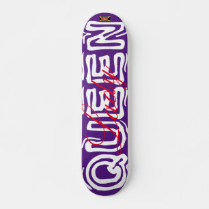 QUEEN LADY JMT 7 3/4" Skateboard Deck