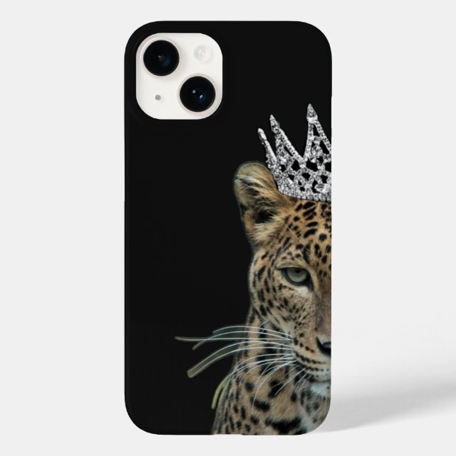 QUEEN LEOPARD Case-Mate iPhone CASE (Back)