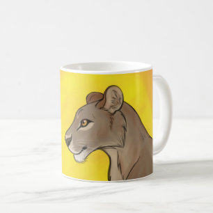 Queen Lioness Coffee Mug