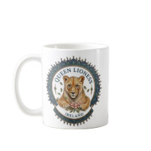 Queen Lioness. Ireland Coffee Mug