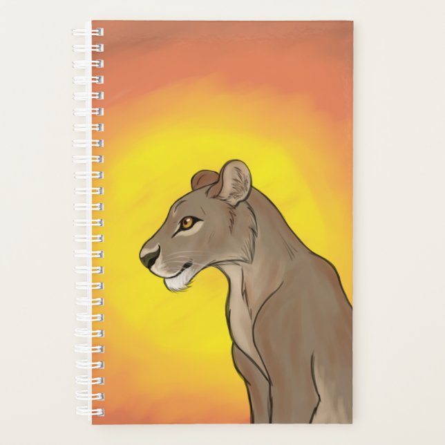 Queen Lioness Planner (Front)