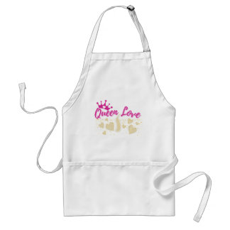 Queen Love Standard Apron