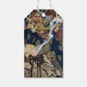 Queen Maeve Warrior Princess Fantasy Art Gift Tags
