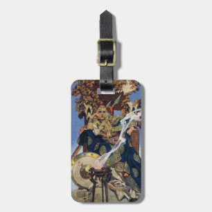 Queen Maeve Warrior Woman Princess Luggage Tag