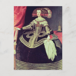 Queen Mariana of Austria c.1653 Postcard