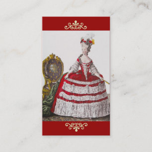 Queen Marie Antoinette ~ Business Card
