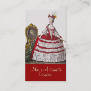 Queen Marie Antoinette ~ Business Card