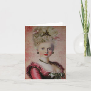 Queen Marie Antoinette ~ Card / Invitations