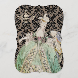 Queen Marie Antoinette - Invitations
