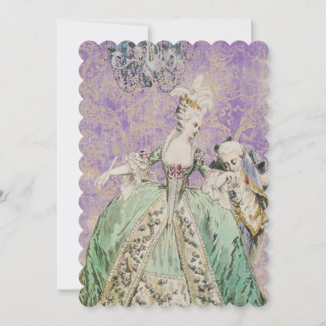 Queen Marie Antoinette - Invitations / RSVP (Front)