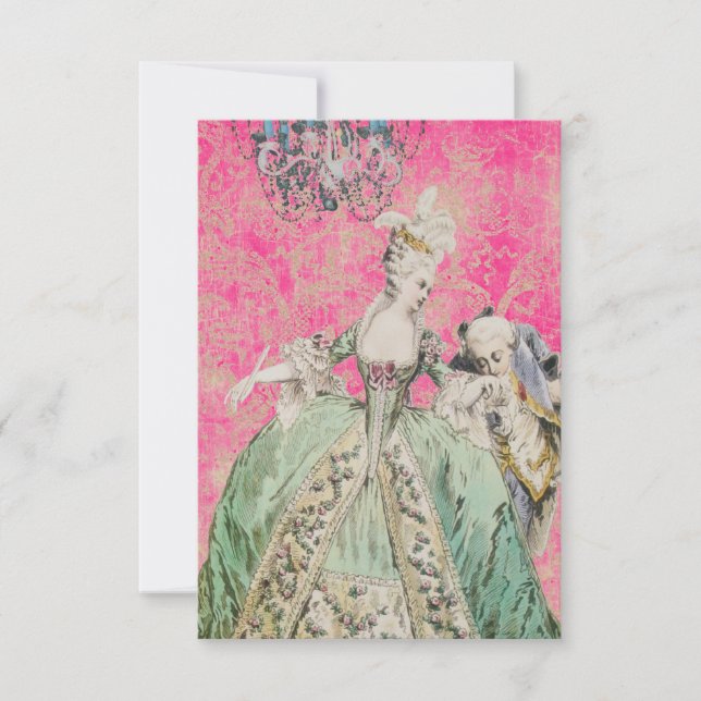 Queen Marie Antoinette - Invitations / RSVP (Front)