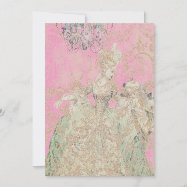 Queen Marie Antoinette - Invitations / RSVP (Front)