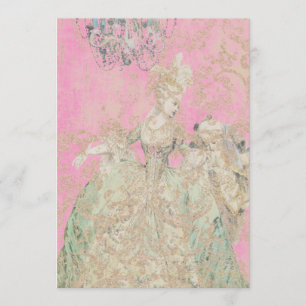 Queen Marie Antoinette - Invitations / RSVP