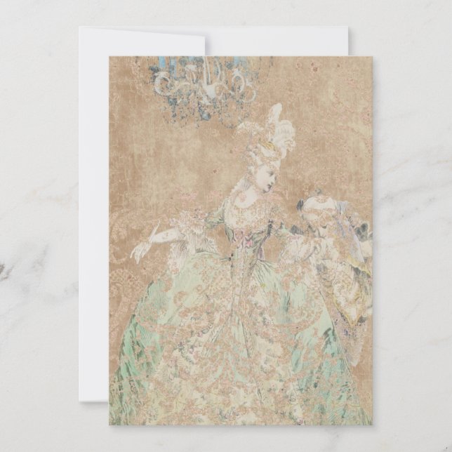 Queen Marie Antoinette - Invitations / RSVP (Front)