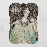 Queen Marie Antoinette - Invitations / RSVP 