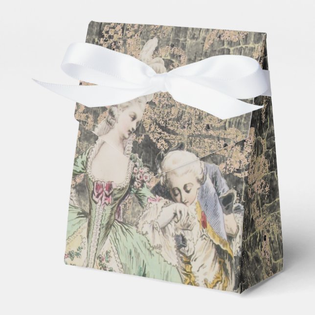 Queen Marie Antoinette (More Options) - Favour Box (Front Side)