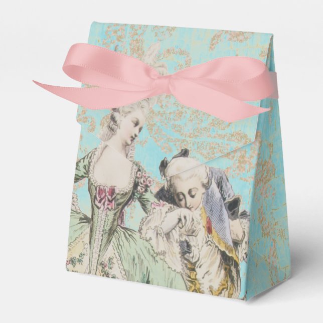 Queen Marie Antoinette (More Options) - Favour Box (Front Side)