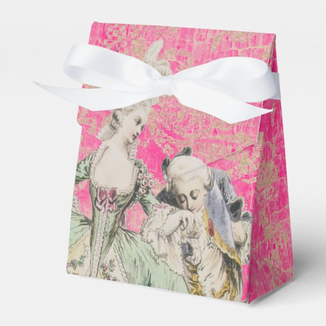 Queen Marie Antoinette (More Options) - Favour Box (Front Side)