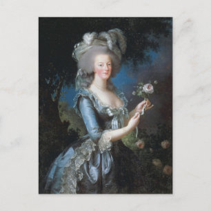 Queen Marie Antoinette of France by Le Brun Postcard