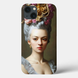 Queen Marie Antoinette portrait painting history iPhone 13 Case