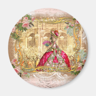 Queen Marie Antoinette Versailles Party Magnet